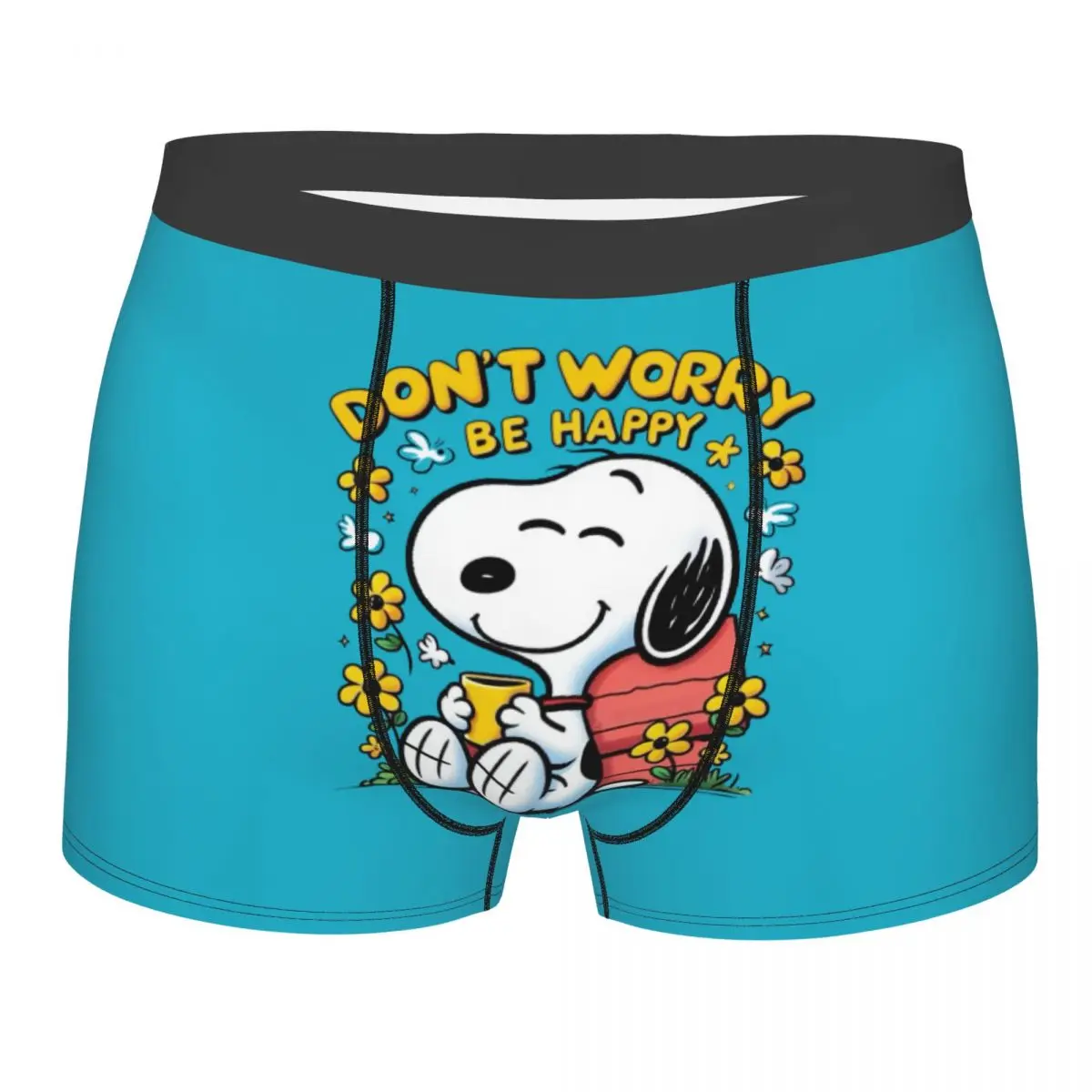 Custom Cute Cartoon Snoopy Boxers Shorts Men's Briefs Underwear Fashion Underpants
Custom Cute Cartoon Snoopy Boxers Shorts Men's Briefs Underwear Fashion Underpants