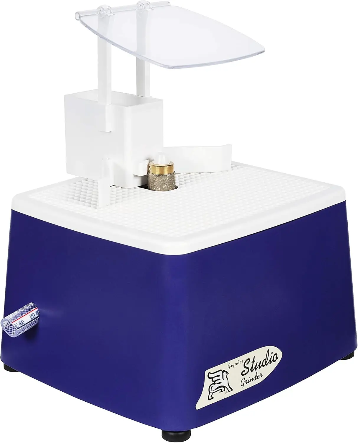 Professional Stained Glass Grinder with Powerful Motor, Dual Bit Cooling and Adjustable Spray Guards
Professional Stained Glass Grinder with Powerful Motor, Dual Bit Cooling and Adjustable Spray Guards