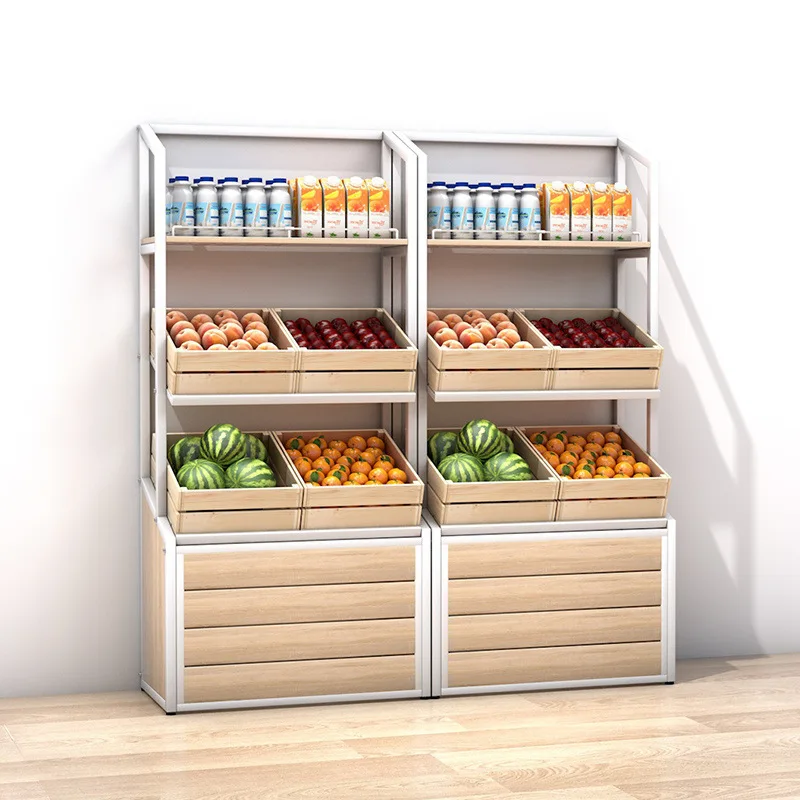 Fruit Shelf Display Cabinet Supermarket Fresh Vegetables Fruit and Vegetable Shelf Multi-layer
Fruit Shelf Display Cabinet Supermarket Fresh Vegetables Fruit and Vegetable Shelf Multi-layer