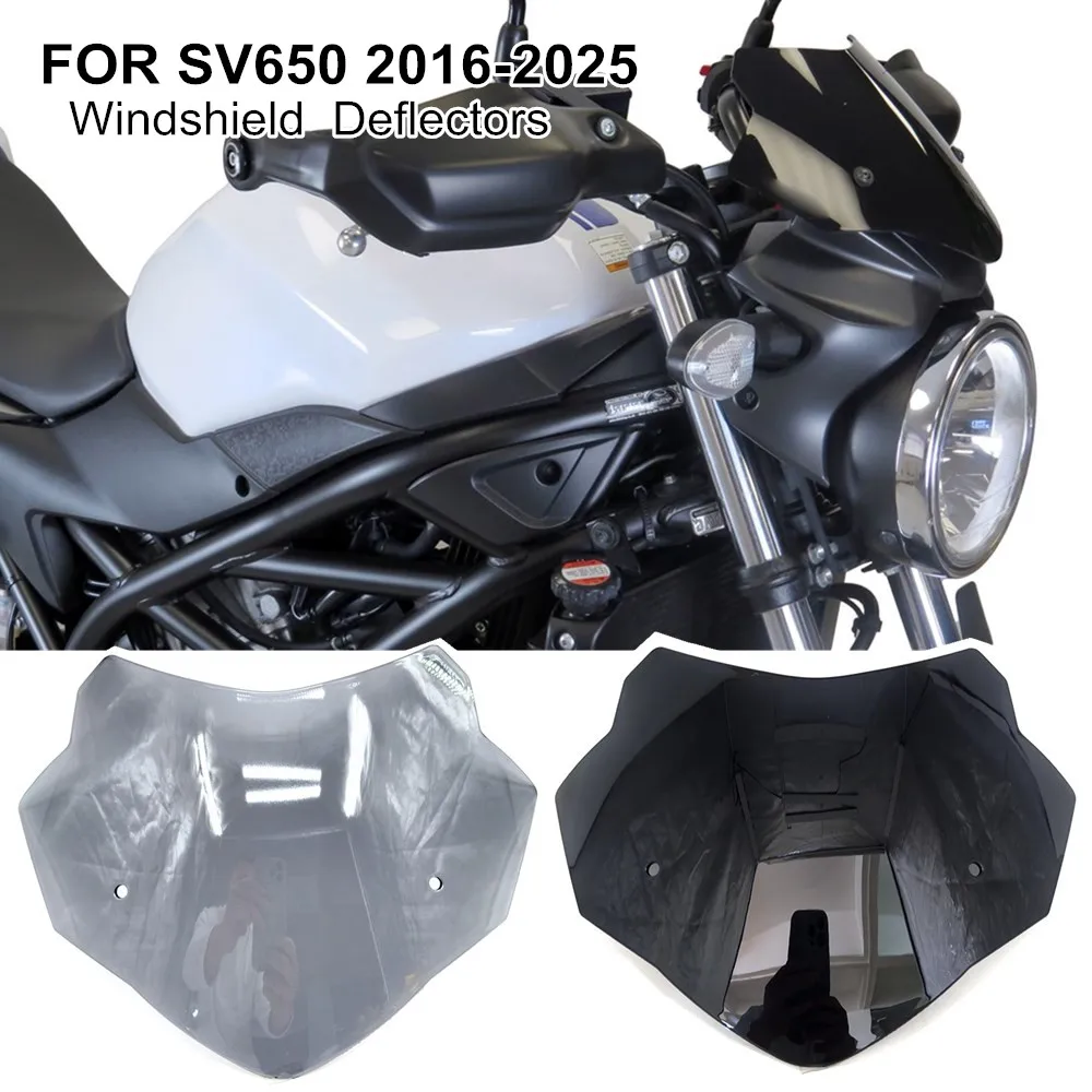 For Suzuki SV650 SV 650 2016-2025 Motorcycle WindScreen Windshield Fairing Deflector
For Suzuki SV650 SV 650 2016-2025 Motorcycle WindScreen Windshield Fairing Deflector