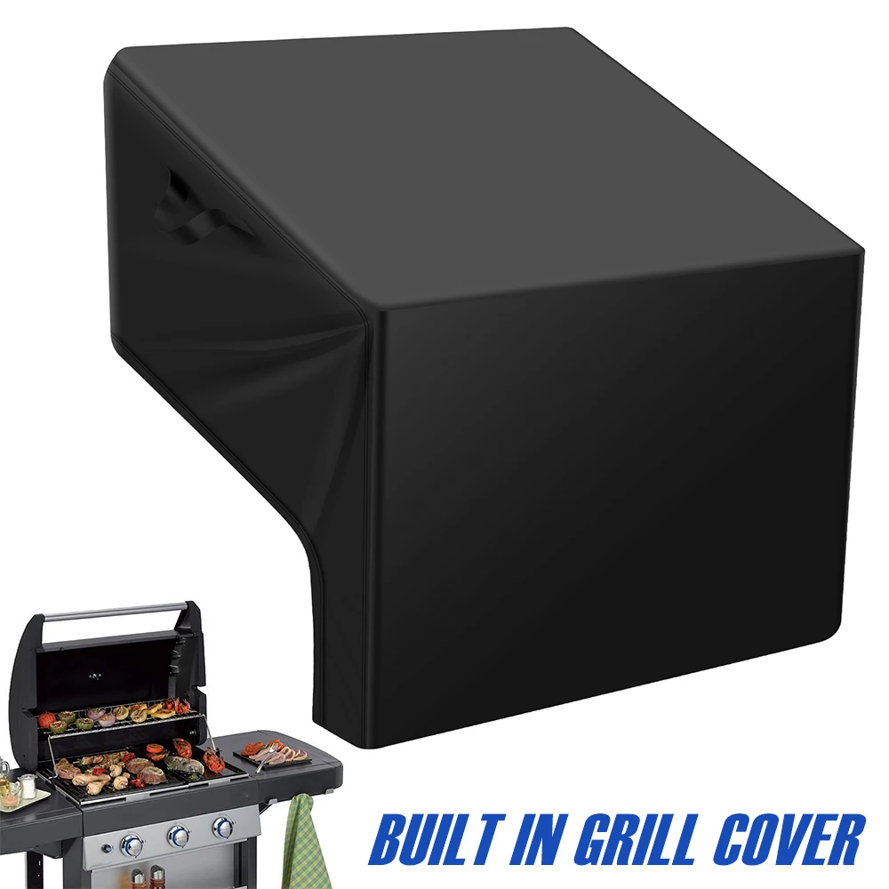Built In Grill Cover 210D Oxford Fabric BBQ Grill Weatherproof Cover with Elastic Edge Heavy Duty Outdoor Grill Protective Cover
Built In Grill Cover 210D Oxford Fabric BBQ Grill Weatherproof Cover with Elastic Edge Heavy Duty Outdoor Grill Protective Cover