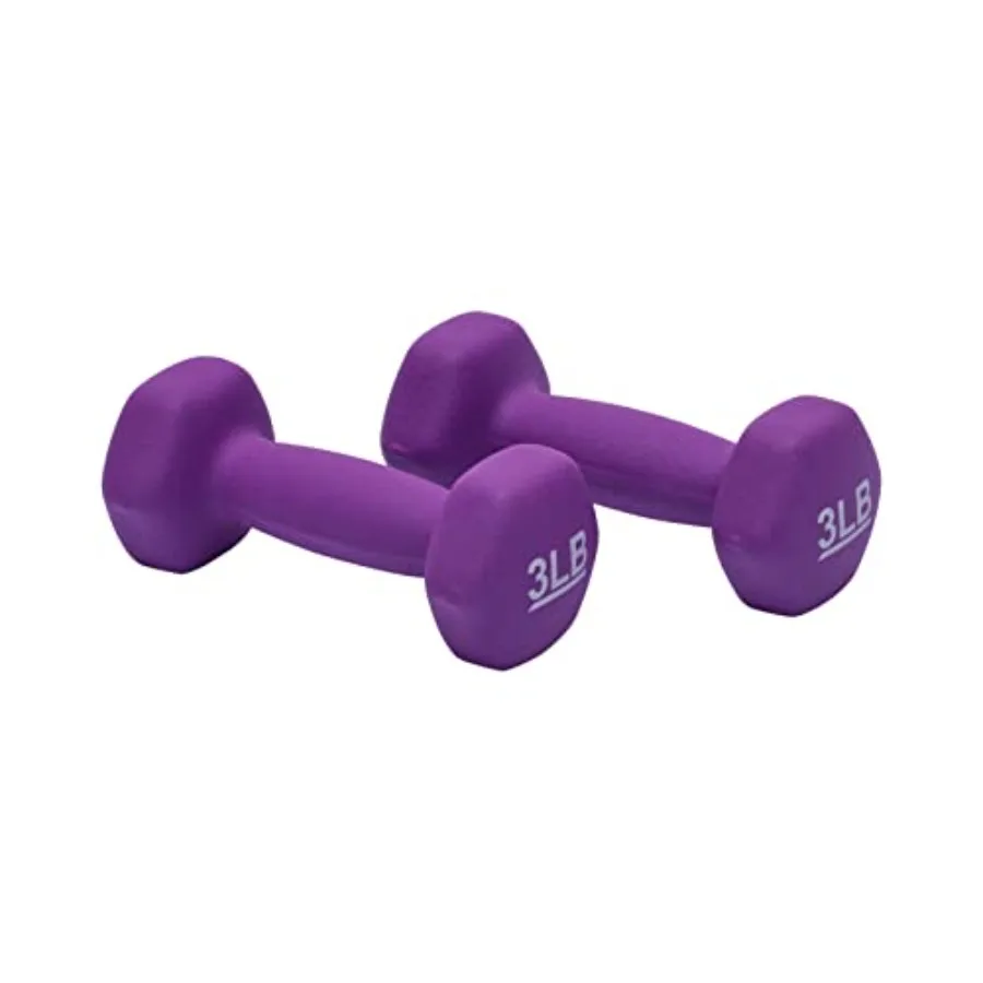Neoprene Dumbbell Hand Weights for Exercise and Muscle Toning
Neoprene Dumbbell Hand Weights for Exercise and Muscle Toning