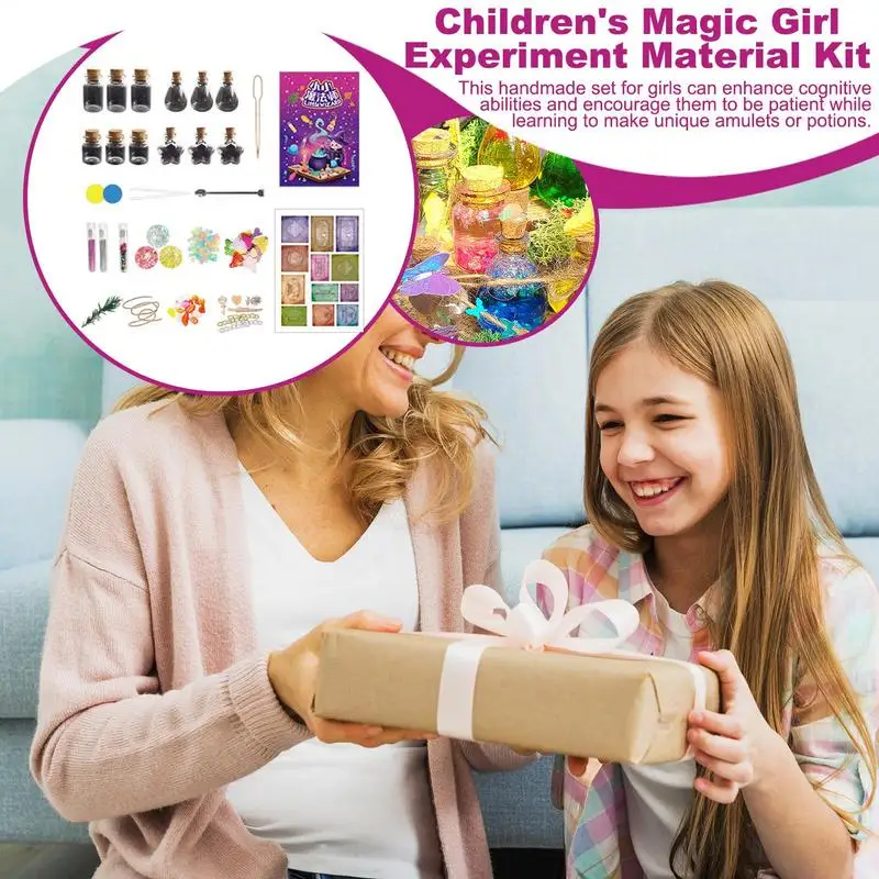 Potion Making Kit Science Set For Kids Potion Making Set Fairy Potion Bottles Craft Toy Science Set Magic Kits & Accessories For
Potion Making Kit Science Set For Kids Potion Making Set Fairy Potion Bottles Craft Toy Science Set Magic Kits & Accessories For