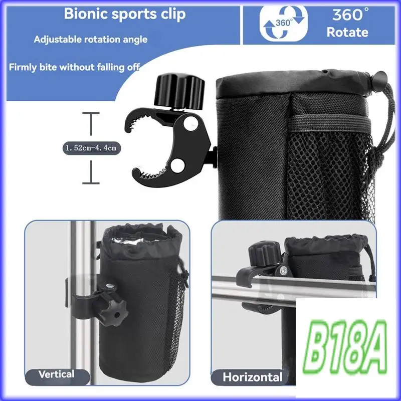 H5-Motorcycle Cup Holder, Oxford Cloth Motorcycle Drink Holder, Water Bottle Holder For ATV/UTV, Scooters, Bicycles
H5-Motorcycle Cup Holder, Oxford Cloth Motorcycle Drink Holder, Water Bottle Holder For ATV/UTV, Scooters, Bicycles