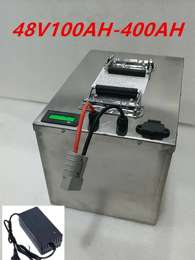 Литиевая батарея lifepo4 48 В 400 Ач-100 Ач с BMS для трехколесного велосипеда, инвертор для гольф-кара, скутер для хранения солнечной энергии + зарядное устройство 58,4 В 10 А
Литиевая батарея lifepo4 48 В 400 Ач-100 Ач с BMS для трехколесного велосипеда, инвертор для гольф-кара, скутер для хранения солнечной энергии + зарядное устройство 58,4 В 10 А