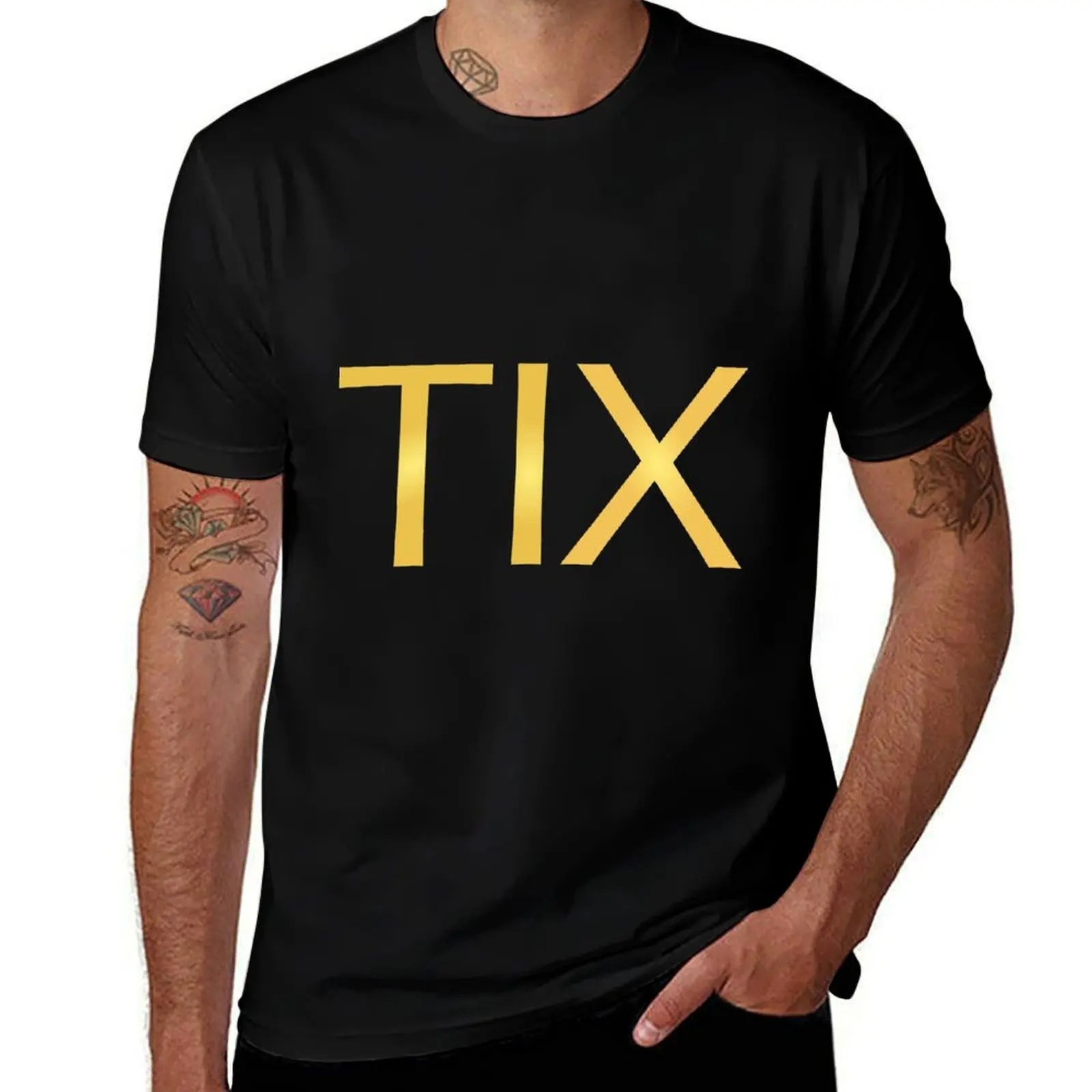 TIX T-Shirt cotton t shirt pack t shirts for man graphic tees T-Shirt
TIX T-Shirt cotton t shirt pack t shirts for man graphic tees T-Shirt