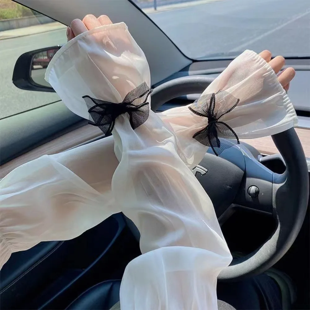 Summer Long Fingerless Gloves Women Loose Sun Protection Sleeves Gloves Lady Thin Bow Ice Tie Arm Sleeve Breathable Mittens
Summer Long Fingerless Gloves Women Loose Sun Protection Sleeves Gloves Lady Thin Bow Ice Tie Arm Sleeve Breathable Mittens
