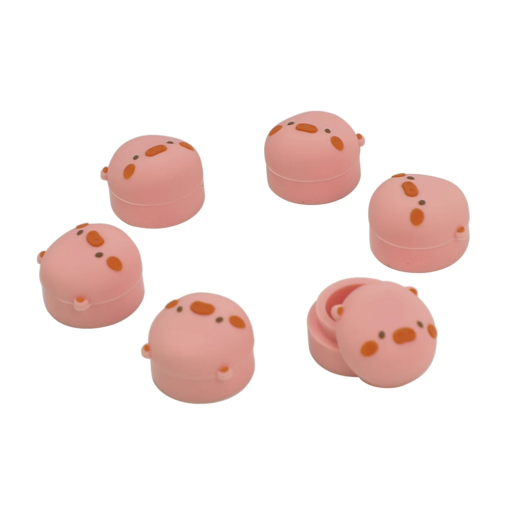 5 Pcs Piggy Design Container Slicks Wax Storage Jar with Lid, Makeup Cosmetic Case, Cosmetic Face Cream Lip Balm Pot
5 Pcs Piggy Design Container Slicks Wax Storage Jar with Lid, Makeup Cosmetic Case, Cosmetic Face Cream Lip Balm Pot