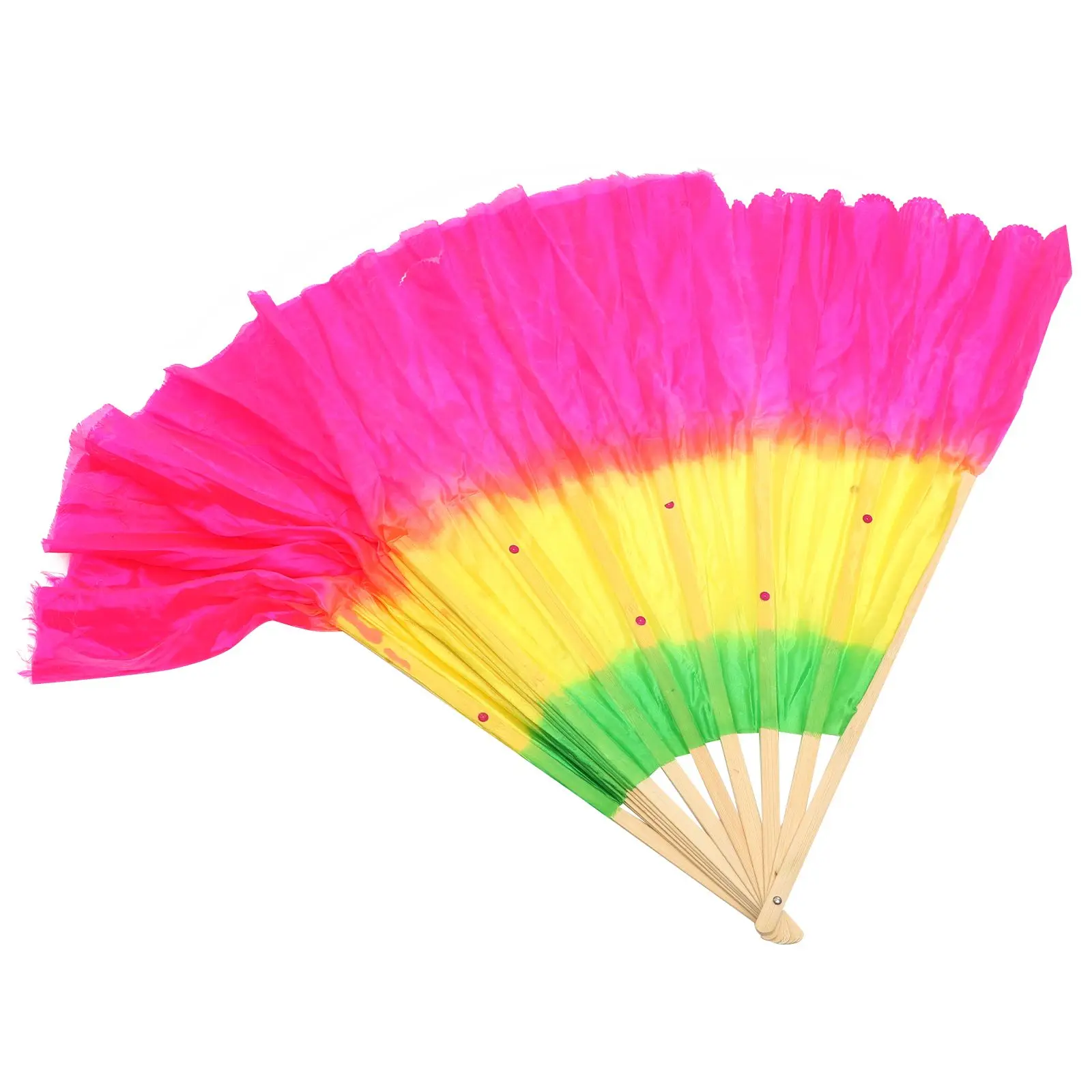 Colorful Dance Fan Professional Folding Practice Lightweight Bamboo Material Fans for Belly Square Yangko Dance Wear-resistant
Colorful Dance Fan Professional Folding Practice Lightweight Bamboo Material Fans for Belly Square Yangko Dance Wear-resistant