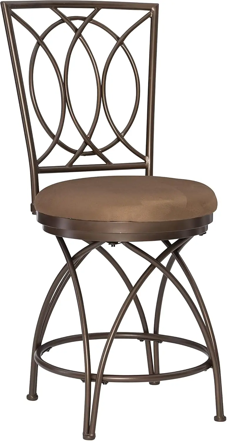 Big And Tall Metal Crossed Legs Counter Stool, 9.49"" X 21.26"" X 43.31"", Seat Height: 24"", Bronze & Mocha
Big And Tall Metal Crossed Legs Counter Stool, 9.49"" X 21.26"" X 43.31"", Seat Height: 24"", Bronze & Mocha