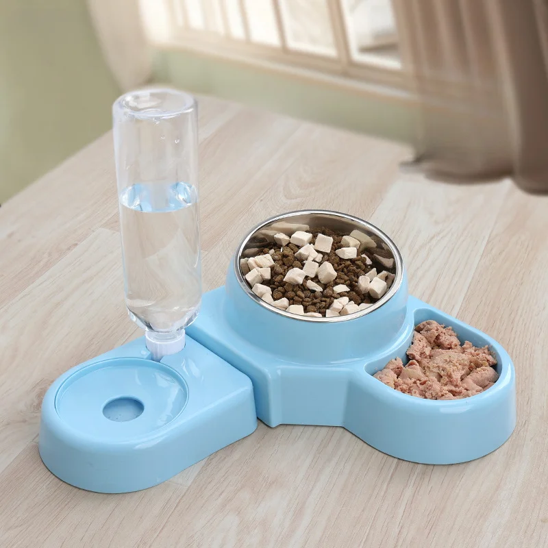 Pet Feeder 2-in-1 Pet Feeding Bowl Dog Cat Automatic Water Dispenser with Removable Stainless Steel Bowls Pet Supplies
Pet Feeder 2-in-1 Pet Feeding Bowl Dog Cat Automatic Water Dispenser with Removable Stainless Steel Bowls Pet Supplies
