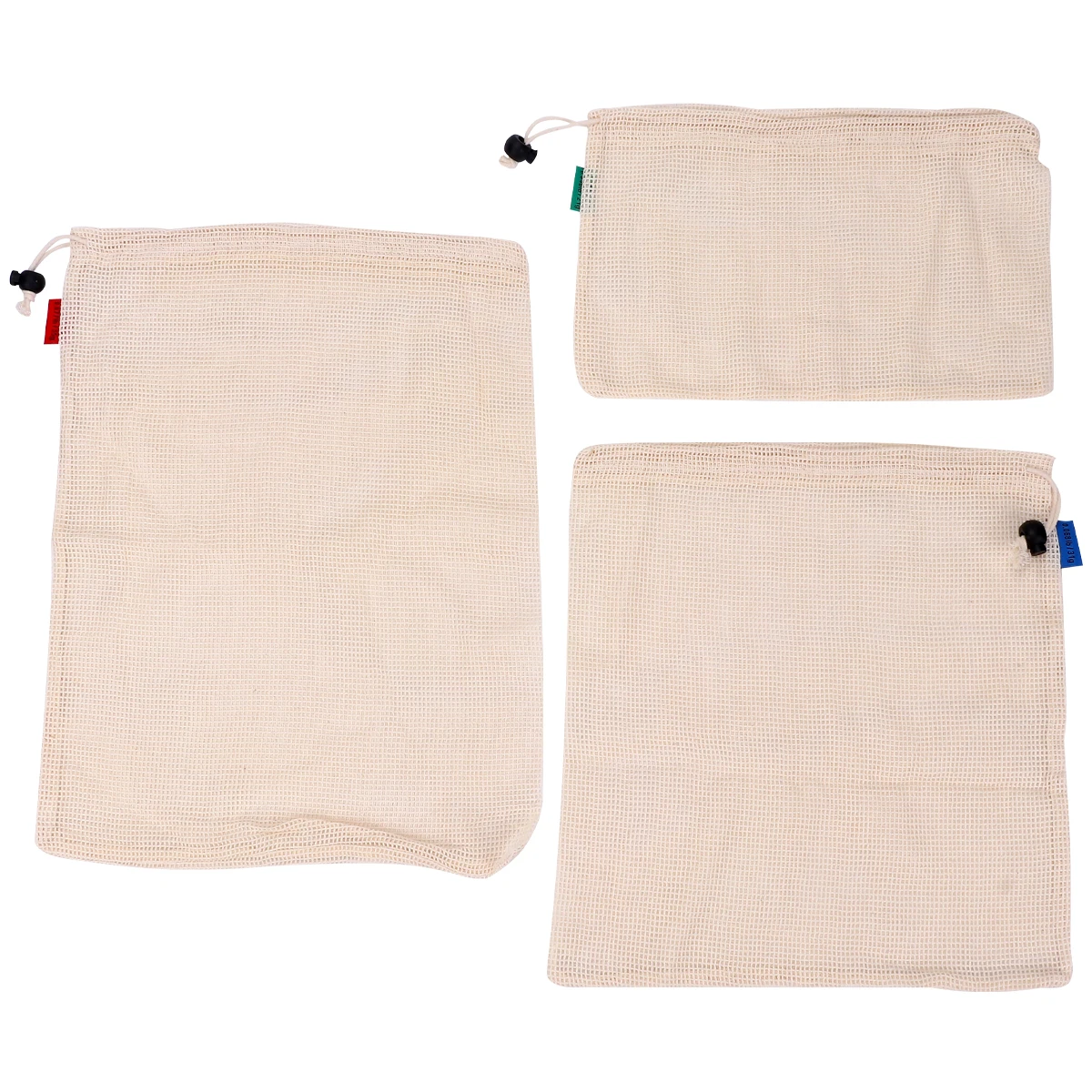 3 Pcs Mesh Net Bags Cotton Portable Storage Tote Handbags Lightweight Shopping Travel Fruit Vegetable Bag
3 Pcs Mesh Net Bags Cotton Portable Storage Tote Handbags Lightweight Shopping Travel Fruit Vegetable Bag