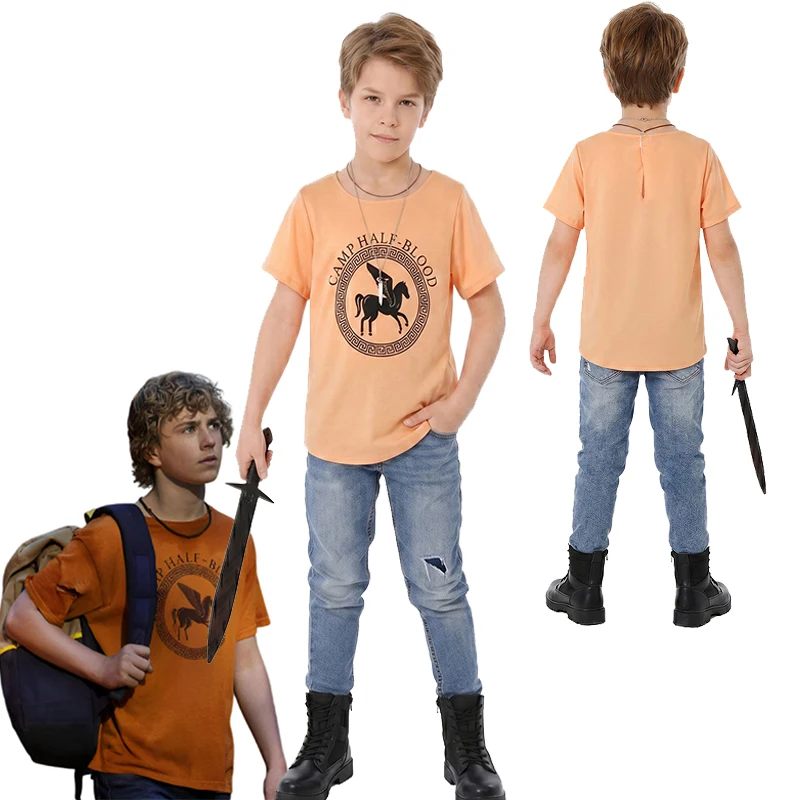 2026 New Arrival Unisex Child Girls Camp Half Blood T Shirt Cosplay Boys Percy Jackson Halloween Costume
2026 New Arrival Unisex Child Girls Camp Half Blood T Shirt Cosplay Boys Percy Jackson Halloween Costume