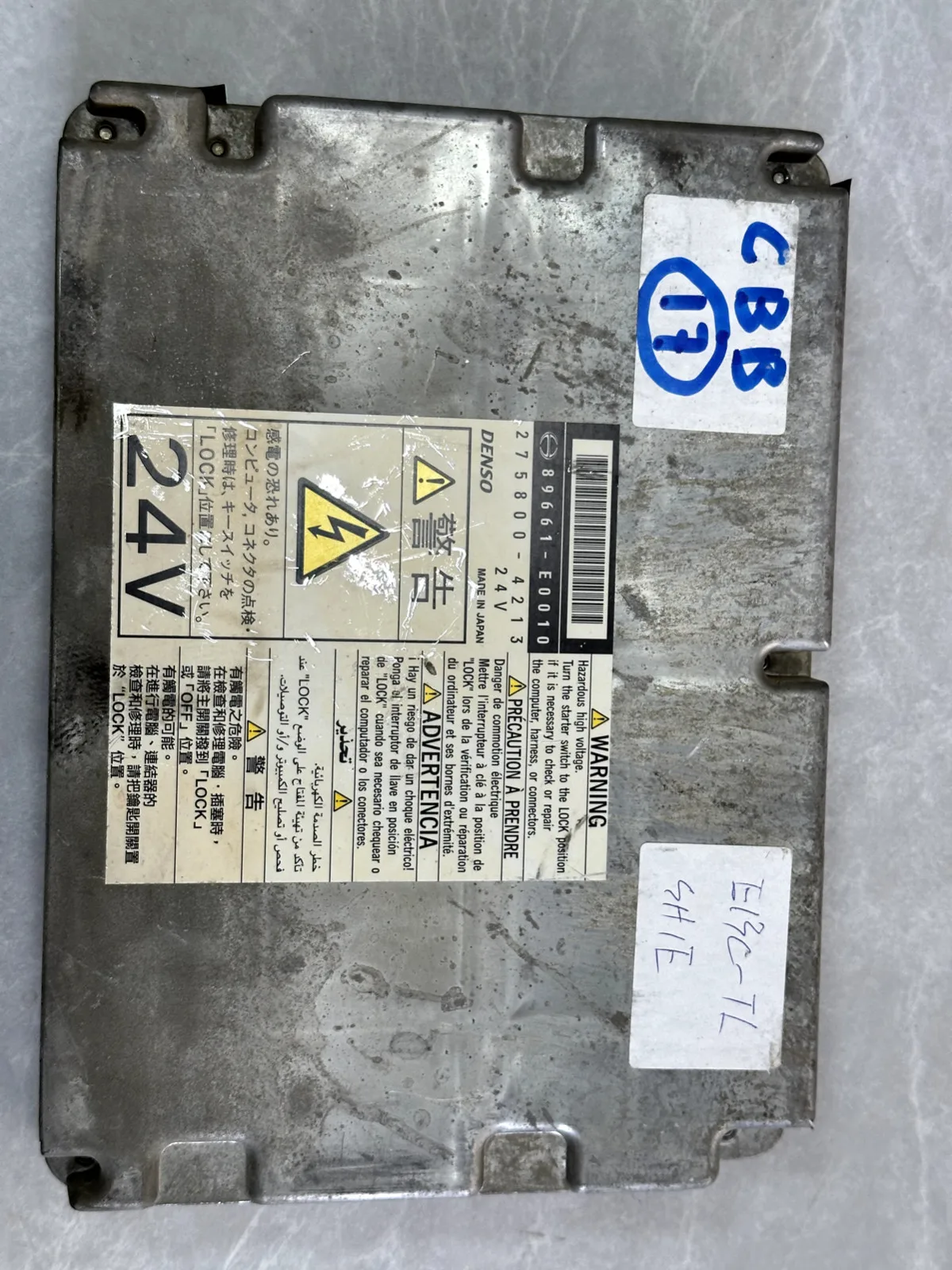 Used Engine ECU ECM 89661-E0010 For HINO 700 SV1E ZS1E ZY1E FR1E 4045 E13C Truck Parts
Used Engine ECU ECM 89661-E0010 For HINO 700 SV1E ZS1E ZY1E FR1E 4045 E13C Truck Parts