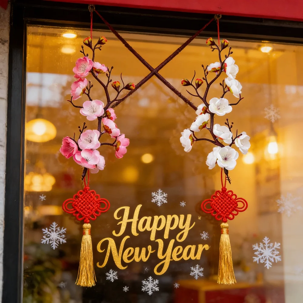 2PCS Artificial Flowers Spring Plum Blossom Peach Branch Home Decor Wedding Party Chinese New Year Festival Garland Diy Decor
2PCS Artificial Flowers Spring Plum Blossom Peach Branch Home Decor Wedding Party Chinese New Year Festival Garland Diy Decor