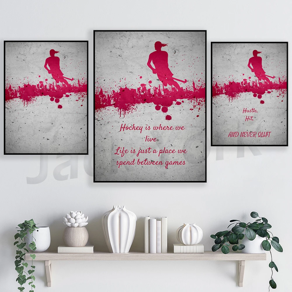 Hockey Player Girl Woman Motivational Quote Poster Wall Print | Field Hockey Art Gift | Hockey Present
Hockey Player Girl Woman Motivational Quote Poster Wall Print | Field Hockey Art Gift | Hockey Present