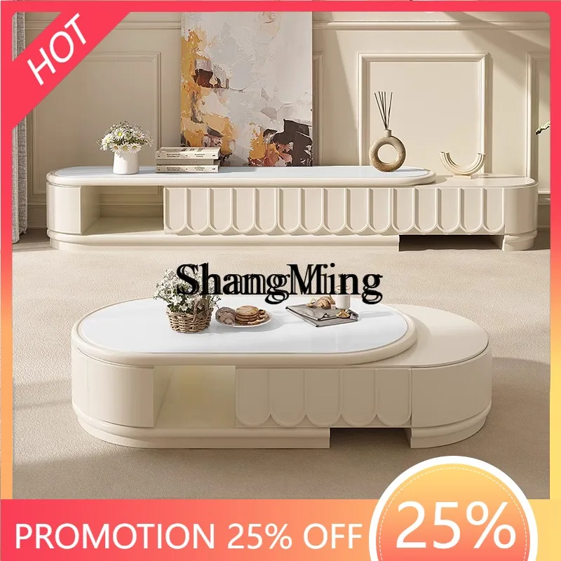 FGgood-looking small apartment living room simple home oval telescopic new slate coffee table TV cabinet
FGgood-looking small apartment living room simple home oval telescopic new slate coffee table TV cabinet