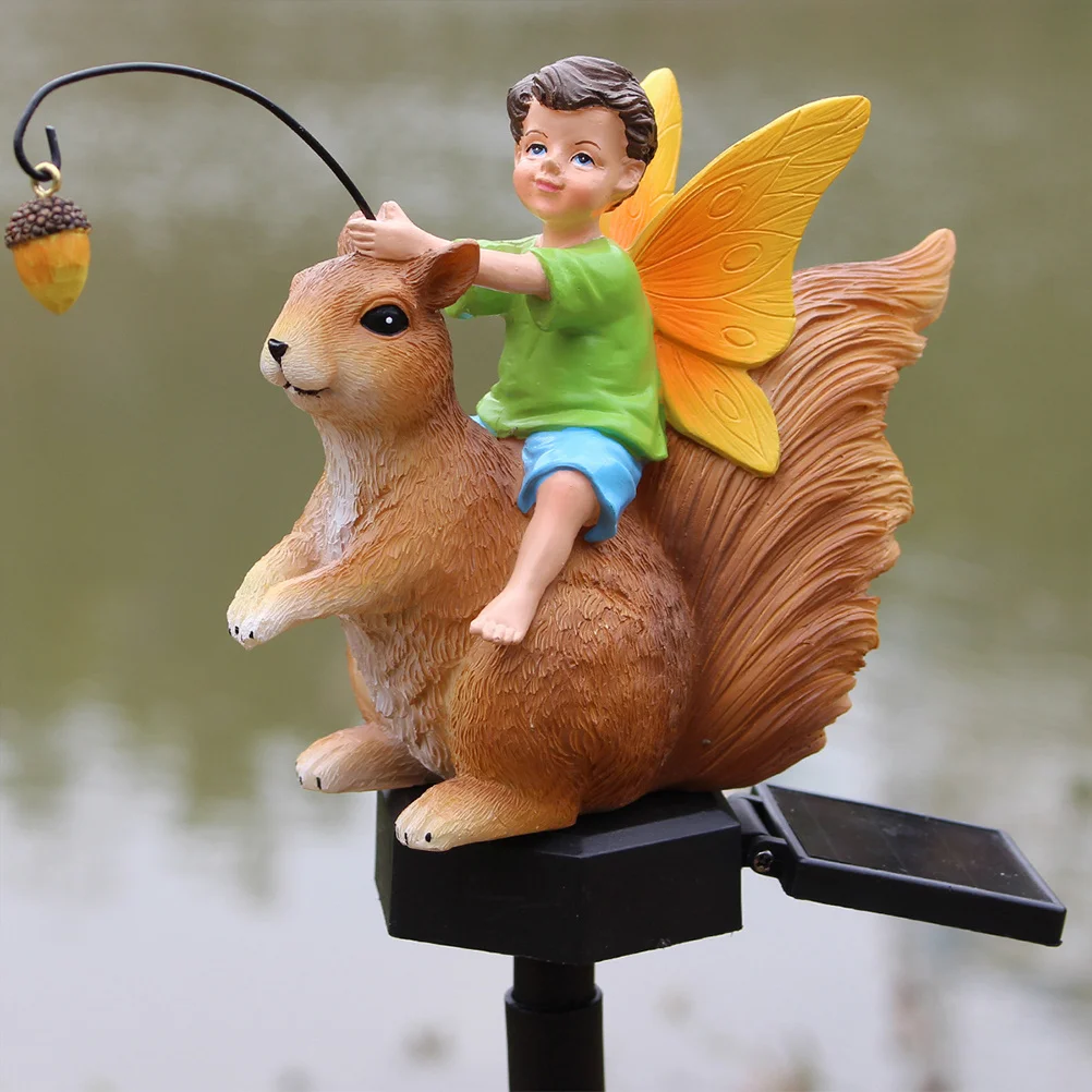 Solar Squirrel Yard Resin Light Decorative Outdoor Lawn Stake Garden Solar Lamp Night Lighting Garden Lawn Light
Solar Squirrel Yard Resin Light Decorative Outdoor Lawn Stake Garden Solar Lamp Night Lighting Garden Lawn Light