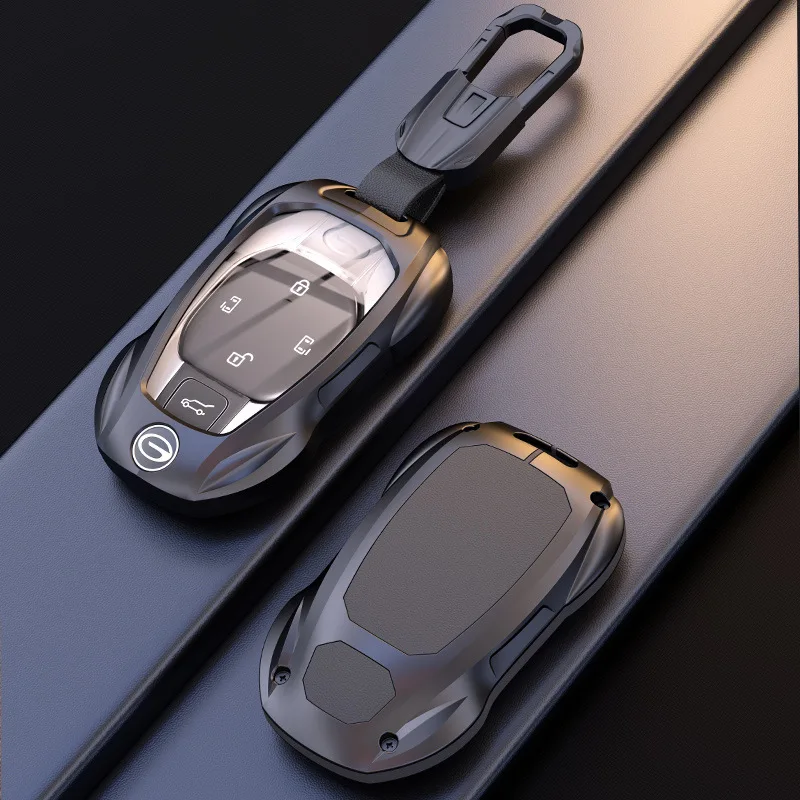 Premium Zinc Alloy Key Cover Case for Trumpchi GS4 Plus/Shadow Leopard/GA6/Aion/M8/M6/GS5 (2021) - Protective Key Fob Shell
Premium Zinc Alloy Key Cover Case for Trumpchi GS4 Plus/Shadow Leopard/GA6/Aion/M8/M6/GS5 (2021) - Protective Key Fob Shell