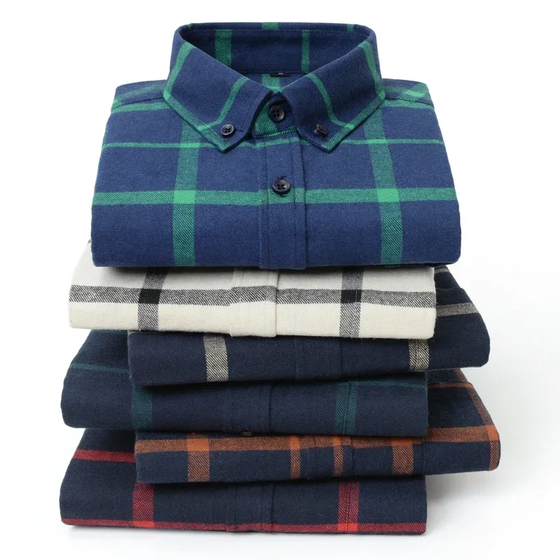 Plaid Shirt 2023 New Autumn Winter Flannel Red Checkered Shirt Men Shirts Long Sleeve Chemise Homme Cotton Male Check Shirts
Plaid Shirt 2023 New Autumn Winter Flannel Red Checkered Shirt Men Shirts Long Sleeve Chemise Homme Cotton Male Check Shirts