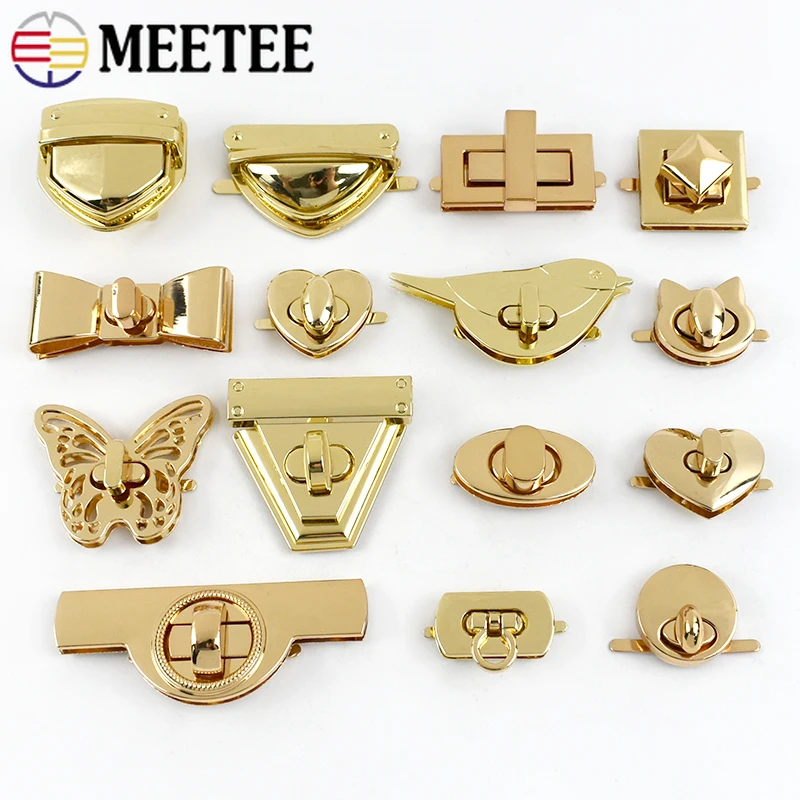 5Pcs LightGold Metal Bag Lock Handbag Twist Turn Spring Decor Buckles Pocket Purse Closure Clasp Replace Hardware Accessories
5Pcs LightGold Metal Bag Lock Handbag Twist Turn Spring Decor Buckles Pocket Purse Closure Clasp Replace Hardware Accessories
