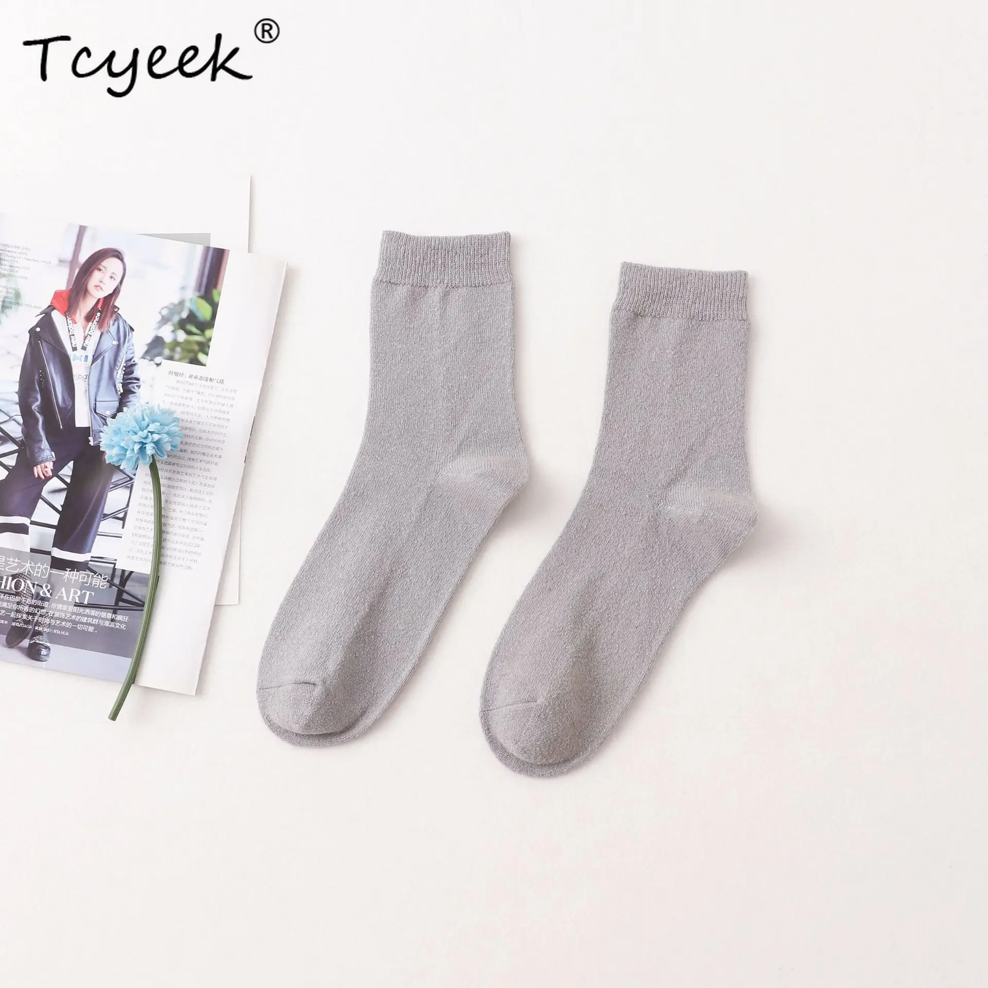 Tcyeek 35,8% шелк 34,3% носки из овечьей шерсти, 3 шт., однотонные, теплые, удобные, впитывающие пот, антифрикционные носки, осенние P41488QD
Tcyeek 35,8% шелк 34,3% носки из овечьей шерсти, 3 шт., однотонные, теплые, удобные, впитывающие пот, антифрикционные носки, осенние P41488QD