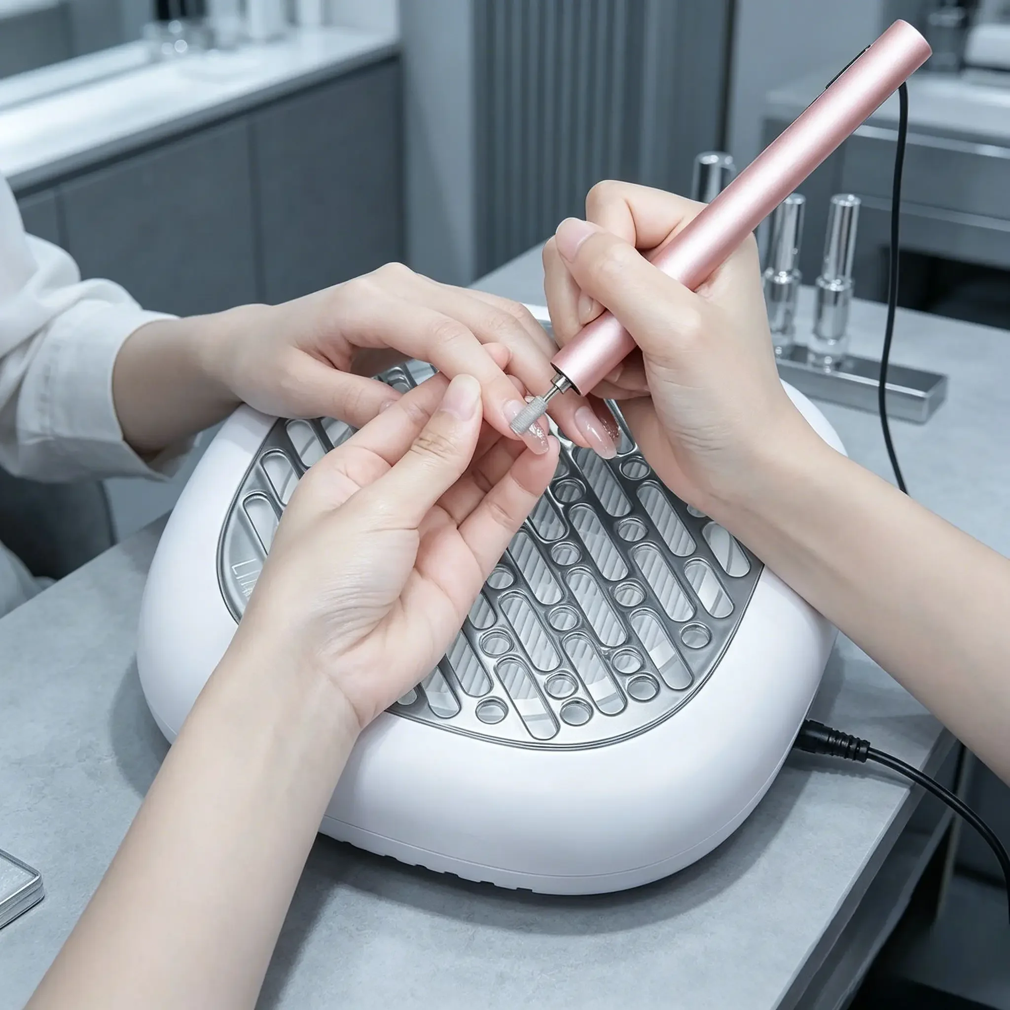 130W Brushless Motor Nail Dust Collector, Super Strong Suction Nail Dust Extractor, Professional Manicure Vacuum Fan
130W Brushless Motor Nail Dust Collector, Super Strong Suction Nail Dust Extractor, Professional Manicure Vacuum Fan