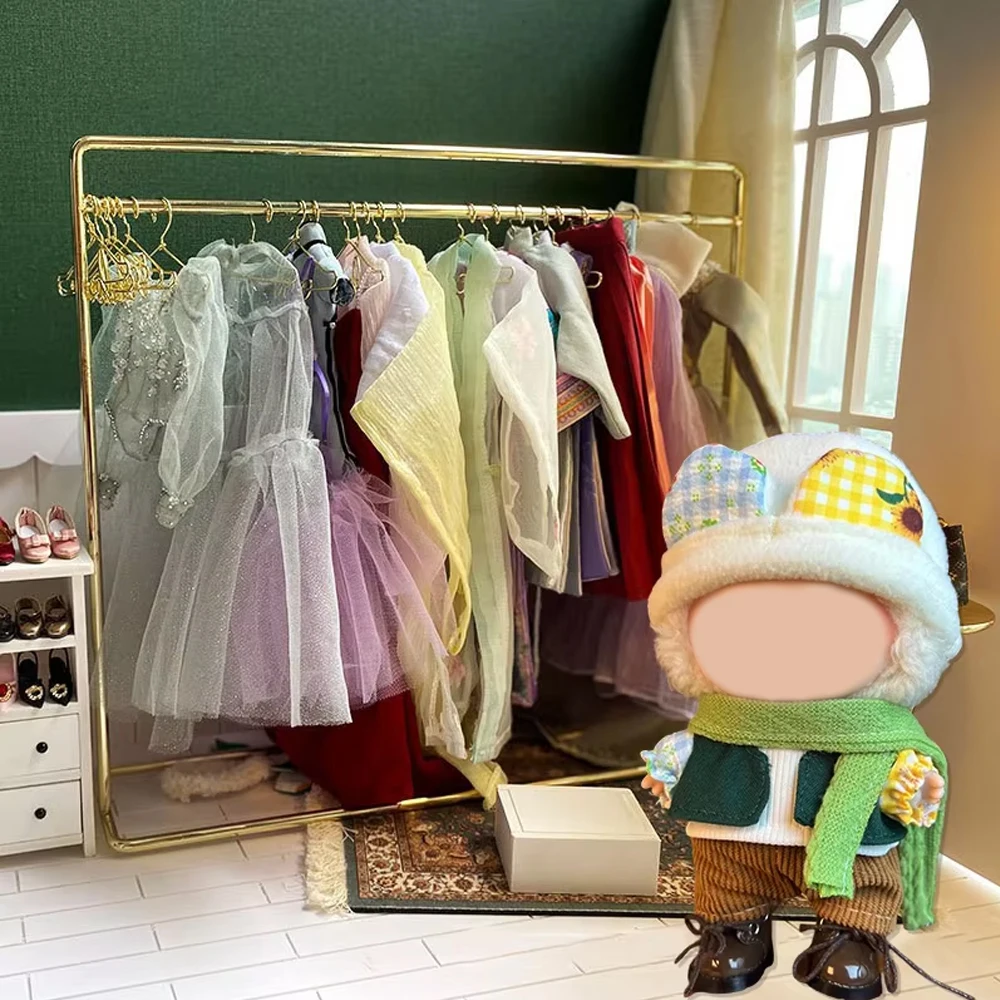 Совместим с Labubu Cloth Mini Lron Clothesse, вешалка для одежды для куклы 17 см, аксессуары для одежды, полка для обуви, детская игрушка для мальчиков и девочек
Совместим с Labubu Cloth Mini Lron Clothesse, вешалка для одежды для куклы 17 см, аксессуары для одежды, полка для обуви, детская игрушка для мальчиков и девочек