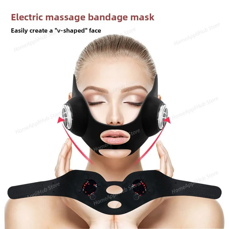 Electric V-Face Lifter EMS Facial Massage Belt Double Chin Remover Face Slimming v Line Lifting Mask Anti Wrinkle Strap Mask
Electric V-Face Lifter EMS Facial Massage Belt Double Chin Remover Face Slimming v Line Lifting Mask Anti Wrinkle Strap Mask