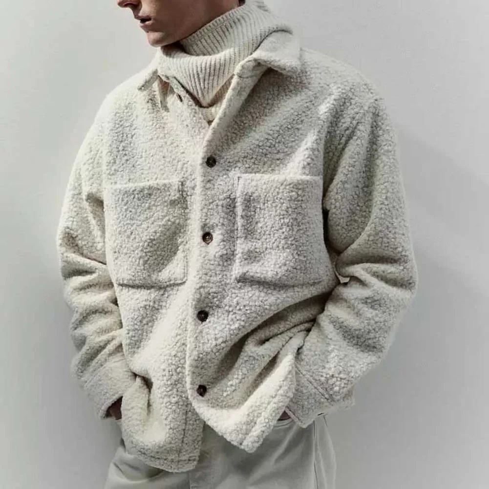 Casual Outing Mens Plush Jacket Men Plush Warm Coat Autumn Winter Long Sleeve Jacket Autumn Fashion Daily Outfit
Casual Outing Mens Plush Jacket Men Plush Warm Coat Autumn Winter Long Sleeve Jacket Autumn Fashion Daily Outfit