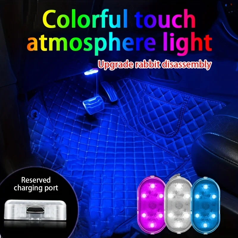Multi Color Car Lights Wireless LED Magnetic Touch Light Roof Ceiling Sensor Read Lamp Mini USB Charging Light Atmosphere Light
Multi Color Car Lights Wireless LED Magnetic Touch Light Roof Ceiling Sensor Read Lamp Mini USB Charging Light Atmosphere Light