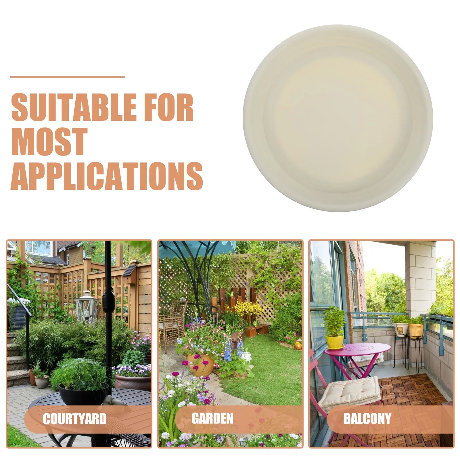 4pcs Base Drip Pot Saucers For Plants Trays Thickened Plastic Water Catcher Saucers Round Planter Planter Saucer Tray
4pcs Base Drip Pot Saucers For Plants Trays Thickened Plastic Water Catcher Saucers Round Planter Planter Saucer Tray