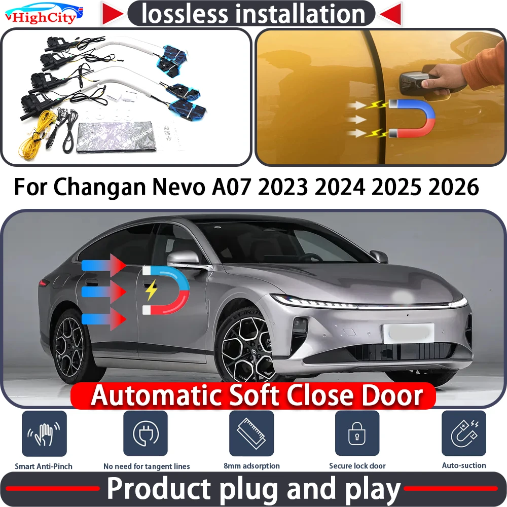 HighCity Electric Closing Door Lock Actuator for Changan Nevo A07 2023 2024 2025 2026 Soft Close Power Latch System Auto Pull
HighCity Electric Closing Door Lock Actuator for Changan Nevo A07 2023 2024 2025 2026 Soft Close Power Latch System Auto Pull