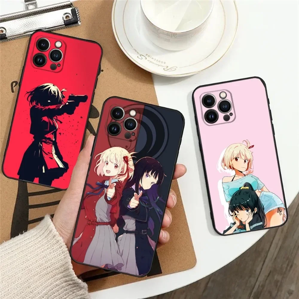 Anime Phone Case For iPhone 16,15,14,13,12,11,Plus,Pro Max,XS,X,XR,SE,Mini,8,7 Soft L-Lycoris R-Recoil Silicone Black Cover
Anime Phone Case For iPhone 16,15,14,13,12,11,Plus,Pro Max,XS,X,XR,SE,Mini,8,7 Soft L-Lycoris R-Recoil Silicone Black Cover