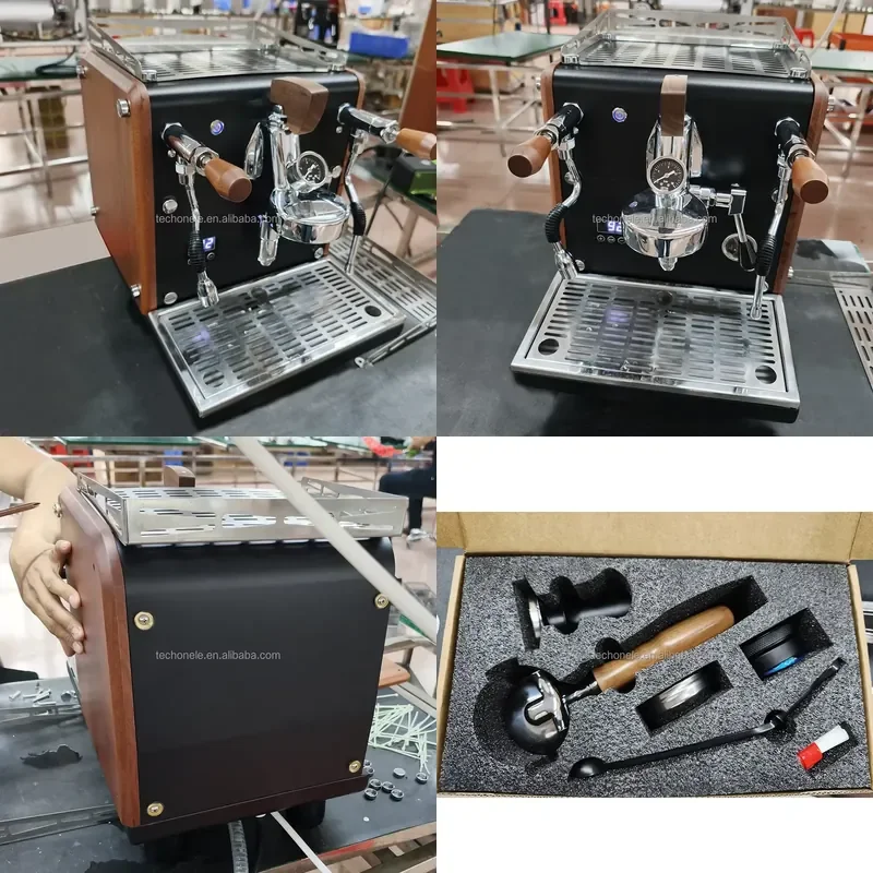 ZILONG Semi-Automatic Espresso Machine Dual Boilers Single Group Rotary Pump E61 Brewing Head Coffee Machine for Shop
ZILONG Semi-Automatic Espresso Machine Dual Boilers Single Group Rotary Pump E61 Brewing Head Coffee Machine for Shop