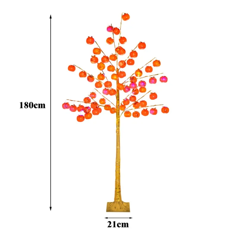 LED lamp persimmon ruyi tree lamp New Year's and Spring Festival indoor ornament atmosphere
LED lamp persimmon ruyi tree lamp New Year's and Spring Festival indoor ornament atmosphere