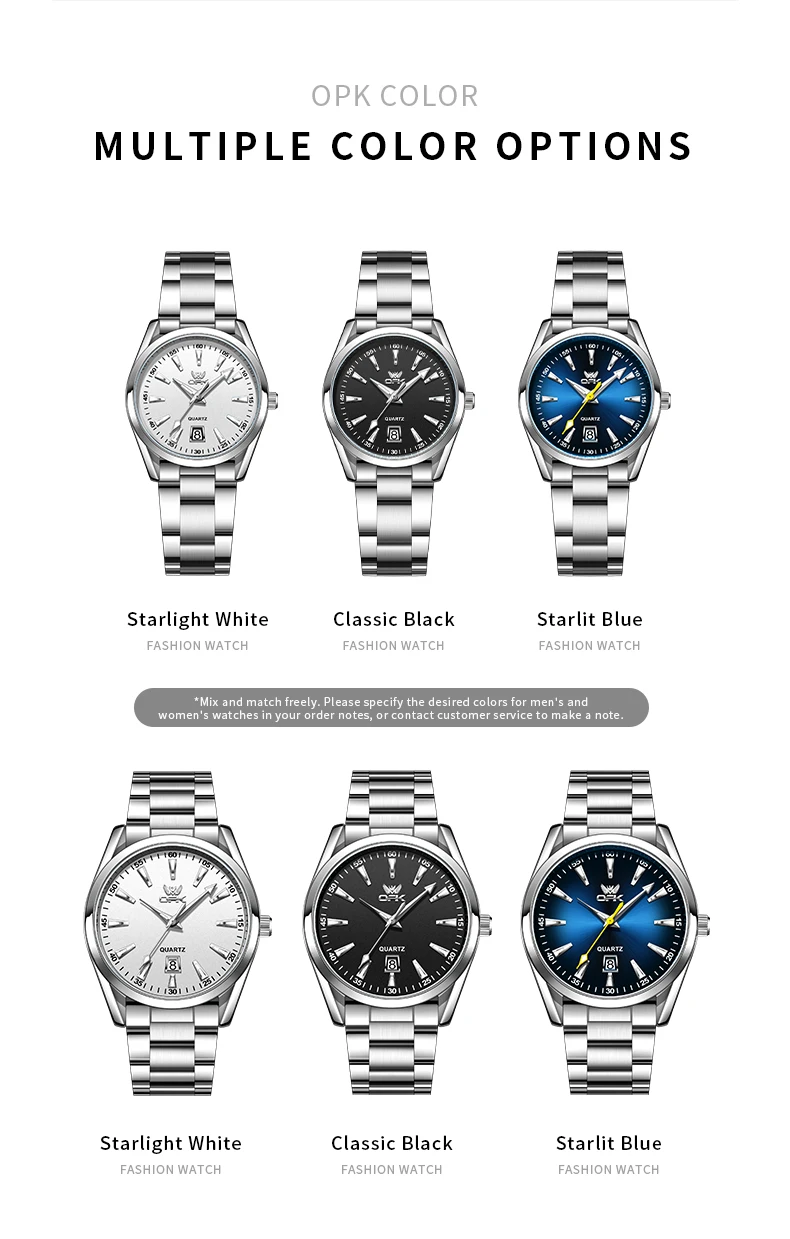 OPK brand cross-border hot selling business waterproof single calendar quartz watch men's watch 6088 OPK brand cross-border hot selling business waterproof single calendar quartz watch men's watch 6088