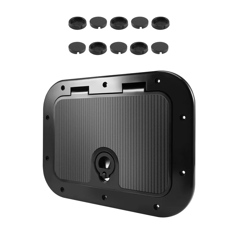 Крышка доступа к морской палубе Выдвижной смотровой люк с защелкой для лодки, каяка, каноэ, 14,96 х 11,02 дюйма / 380 х 280 мм - черный
Крышка доступа к морской палубе Выдвижной смотровой люк с защелкой для лодки, каяка, каноэ, 14,96 х 11,02 дюйма / 380 х 280 мм - черный