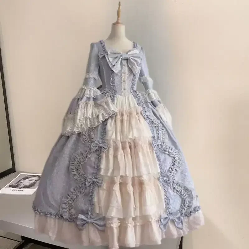 2023 Women New Dress Cosplay Princess Photography Dress Female Bow Knot Lolita Style Exquisite Temperament Dress Girls Gift
2023 Women New Dress Cosplay Princess Photography Dress Female Bow Knot Lolita Style Exquisite Temperament Dress Girls Gift