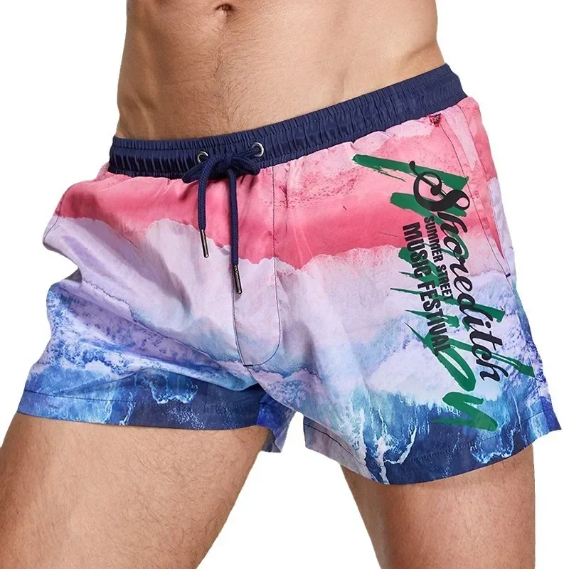 Printed Beach Board Shorts for Men Leisure Pocket Sports Boxer Shorts Teenager Quick Drying Summer Seaside Beachwear Home Wear
Printed Beach Board Shorts for Men Leisure Pocket Sports Boxer Shorts Teenager Quick Drying Summer Seaside Beachwear Home Wear