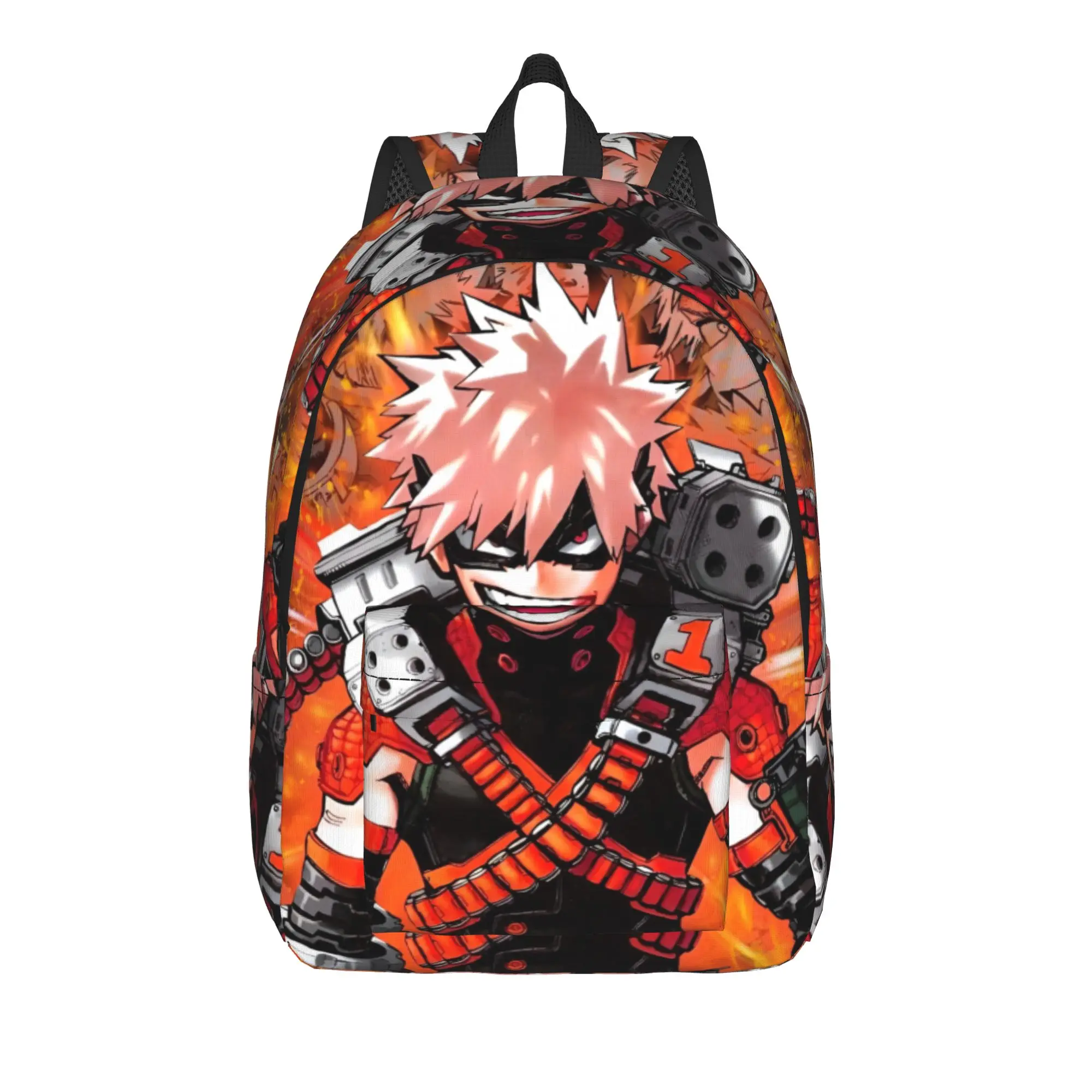Academy Anime Teenage Backpack Outdoor Student Work Bakugou Metal Poster Daypack for Men Women College Canvas Bags
Academy Anime Teenage Backpack Outdoor Student Work Bakugou Metal Poster Daypack for Men Women College Canvas Bags