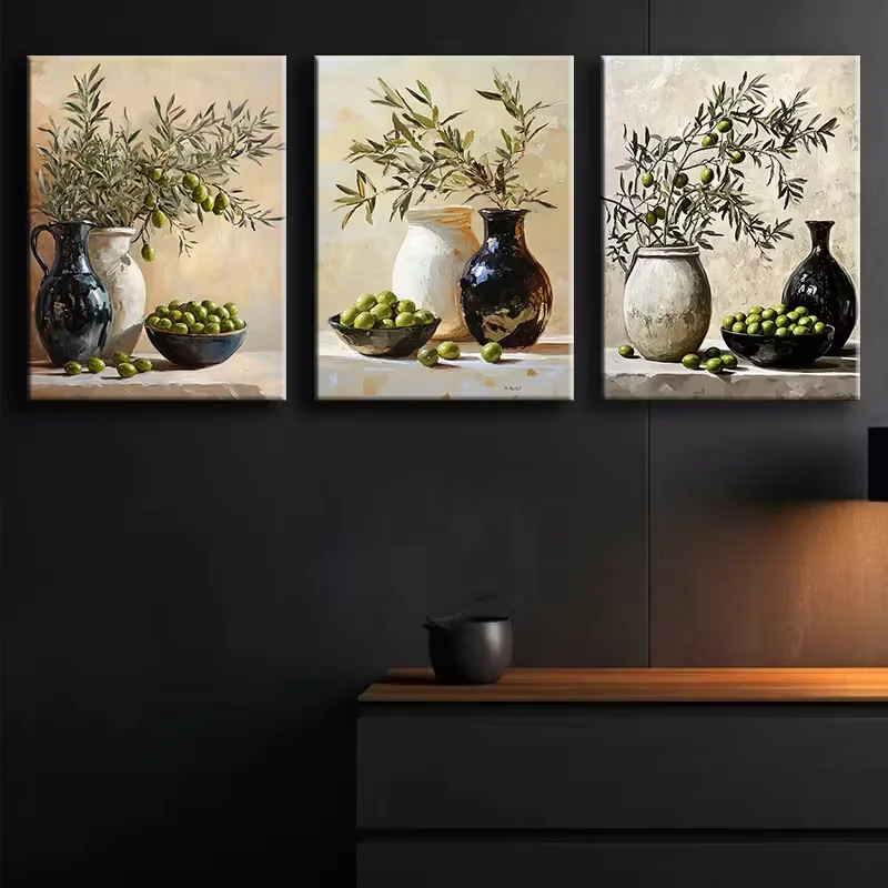 5D Diy Diamond Painting Triptych Olive Tree vase Still Life Scenery Home Decoration 3pcs Full Diamond Embroidery Wall Pictures
5D Diy Diamond Painting Triptych Olive Tree vase Still Life Scenery Home Decoration 3pcs Full Diamond Embroidery Wall Pictures