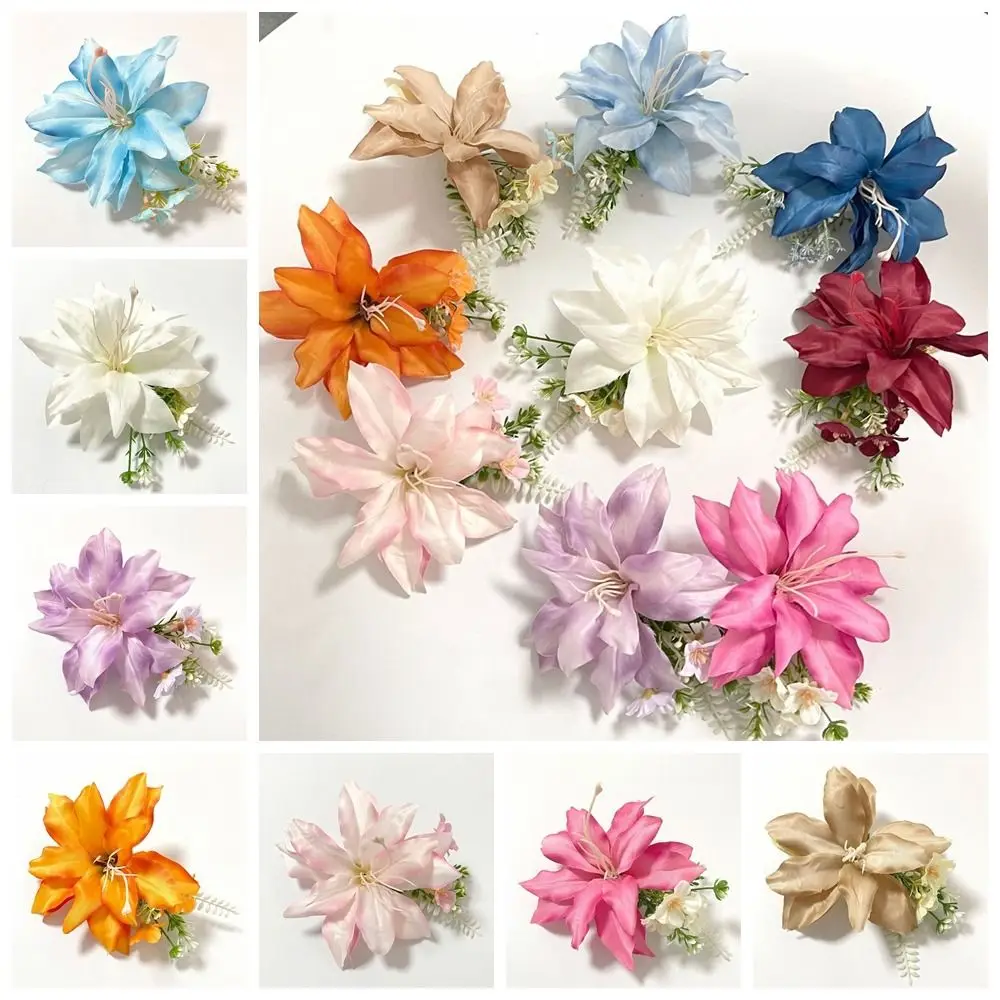 Elegant Simulation Flowers Hair Clip Bohemian Style Sweet Floral Duckbill Clip Colorful Seaside Vacation Headwear
Elegant Simulation Flowers Hair Clip Bohemian Style Sweet Floral Duckbill Clip Colorful Seaside Vacation Headwear