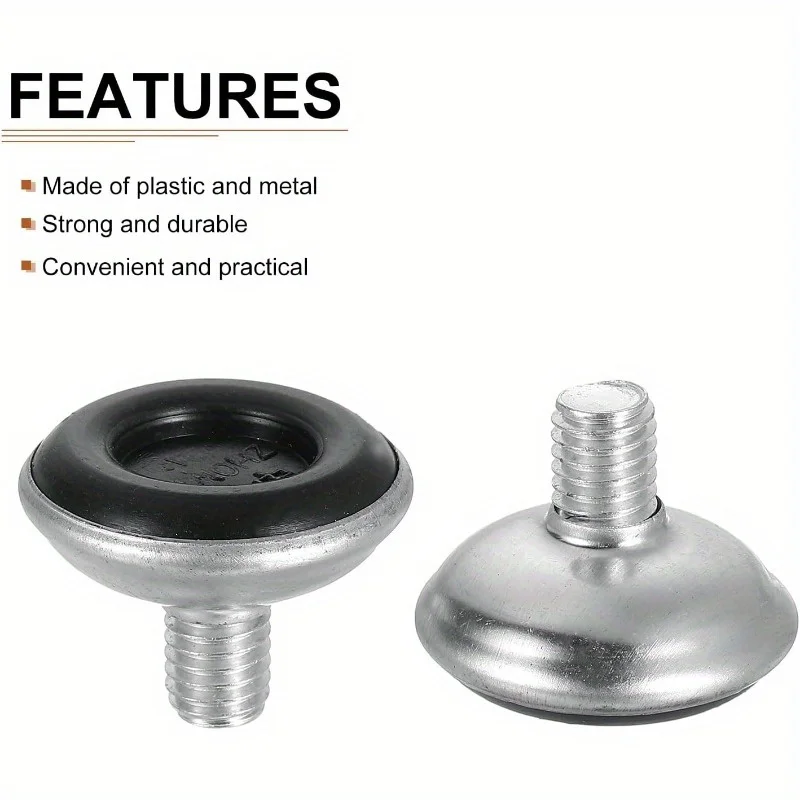 M8x10x30mm(DxLxOD) Screw on Furniture Glide Leveling Feet - 8Pack - Good for Furniture - Adjustable Thread Furniture Levelers -
M8x10x30mm(DxLxOD) Screw on Furniture Glide Leveling Feet - 8Pack - Good for Furniture - Adjustable Thread Furniture Levelers -