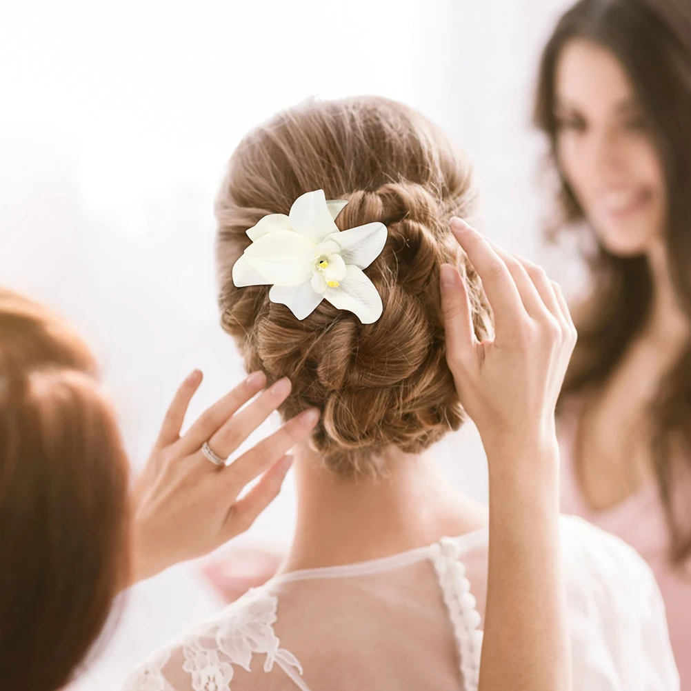 10pcs Simulated Orchid Clips Flower Hair Clip for Women Wedding Prom Banquet Daily Use Elegant Decorative Hair Accessories
10pcs Simulated Orchid Clips Flower Hair Clip for Women Wedding Prom Banquet Daily Use Elegant Decorative Hair Accessories