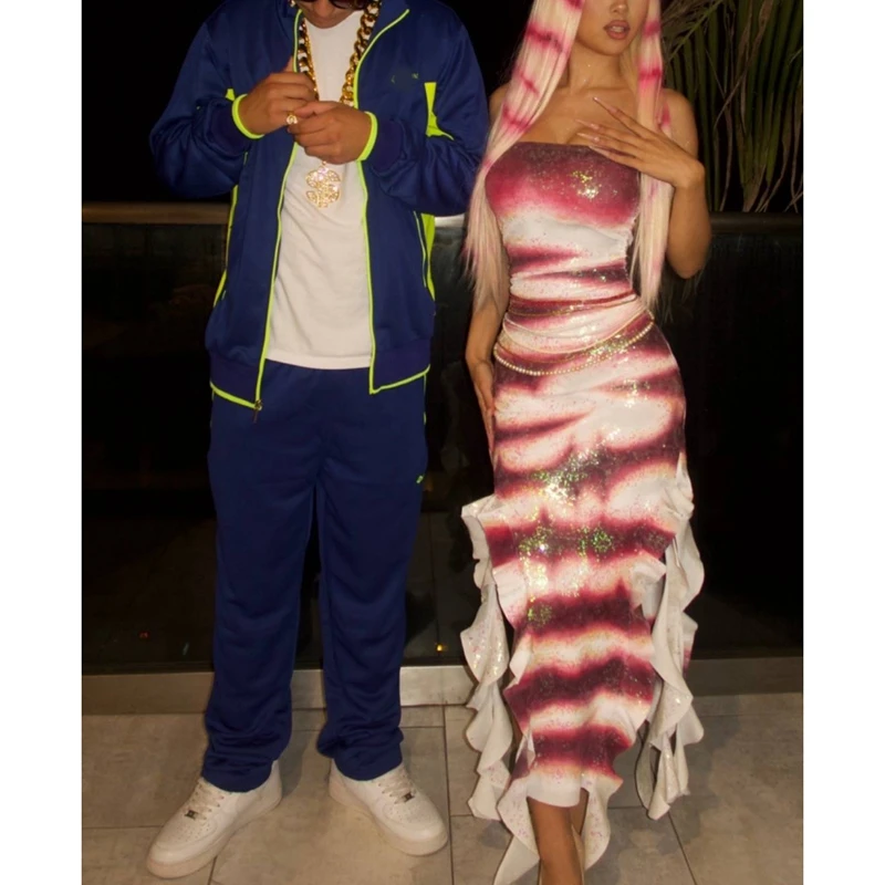 Combhasaki Shark Tale Lola Costume Shiny Sequins Fish Cosplay Dress Oscar and Lola Adult Couples Halloween Costumes
Combhasaki Shark Tale Lola Costume Shiny Sequins Fish Cosplay Dress Oscar and Lola Adult Couples Halloween Costumes