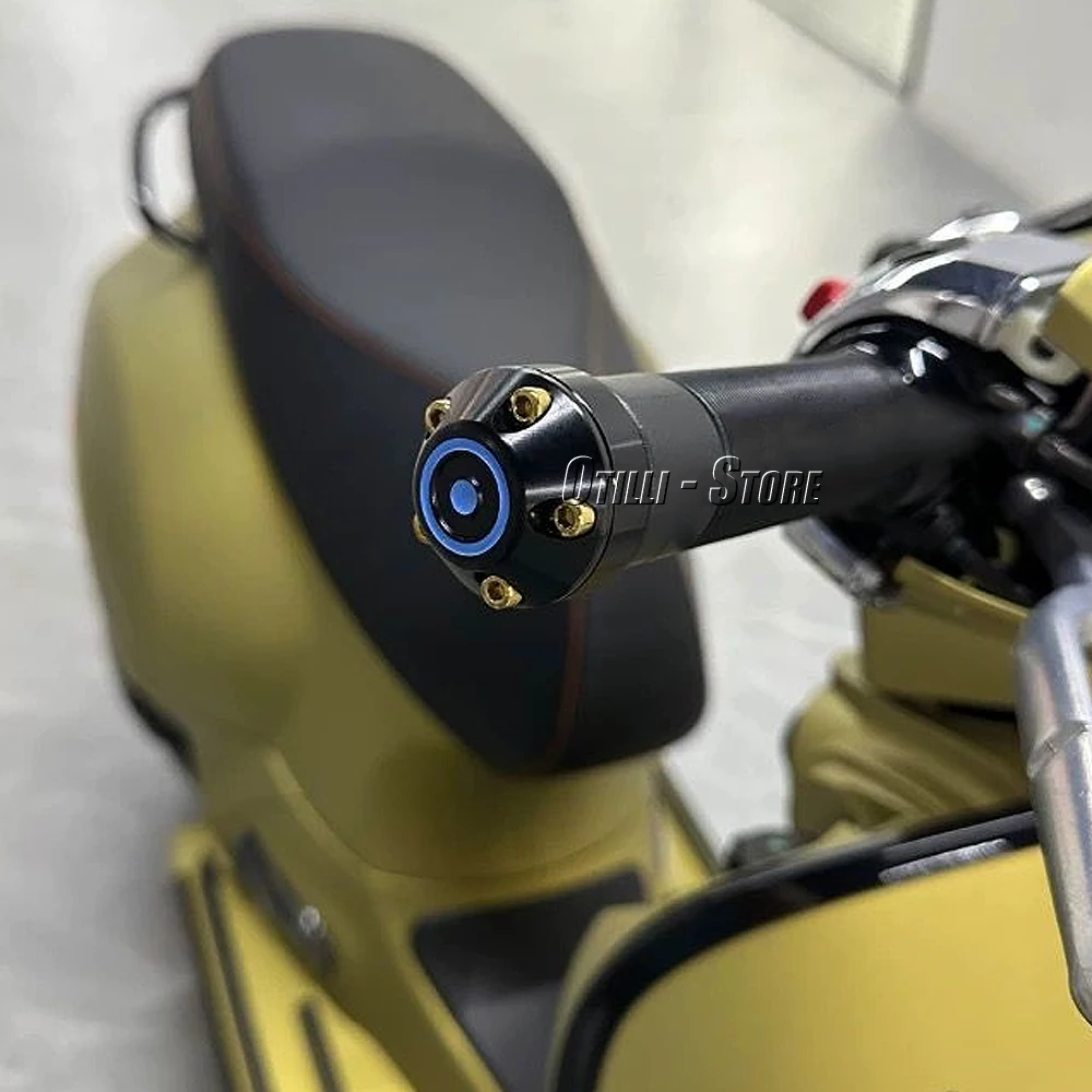 For Vespa Primavera 150 Sprint 150 GTS 300 GTS300 New Motorcycle CNC Aluminum Handlebar Grips Slider Cap Plug Bar End Kit
For Vespa Primavera 150 Sprint 150 GTS 300 GTS300 New Motorcycle CNC Aluminum Handlebar Grips Slider Cap Plug Bar End Kit