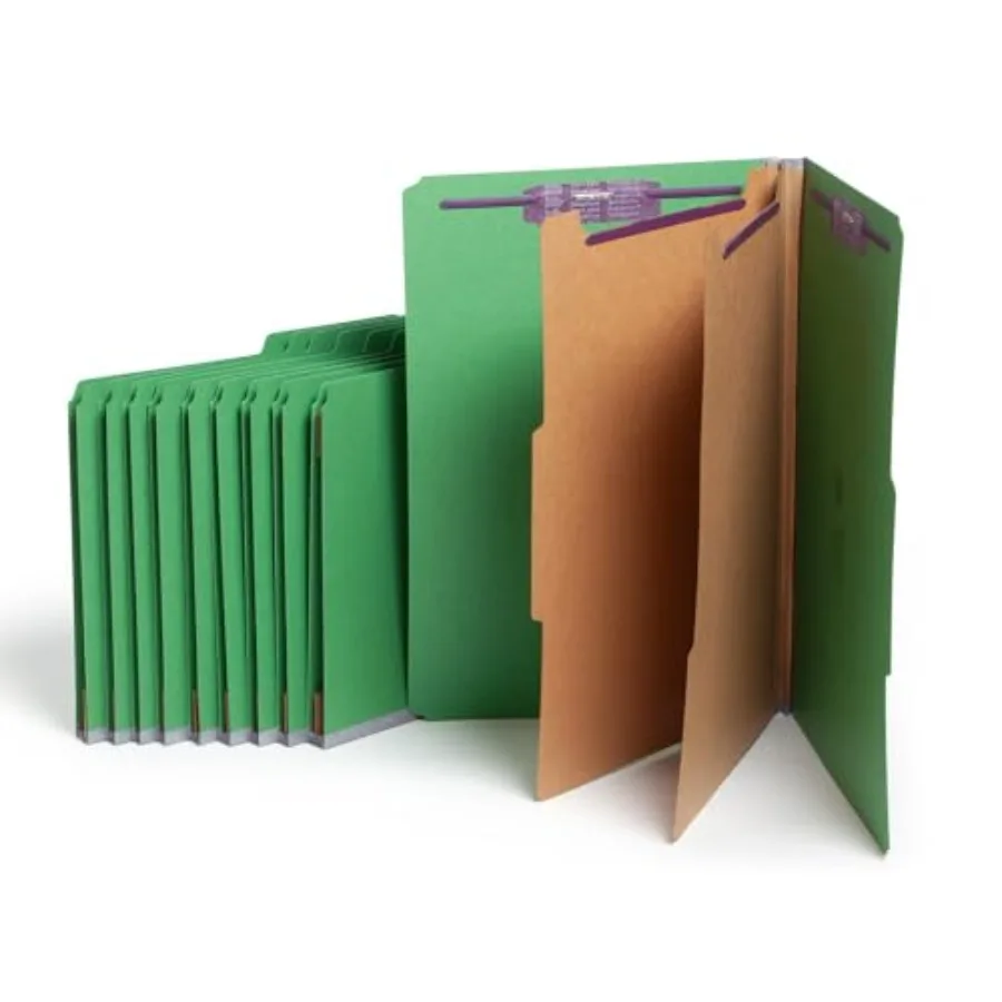 Pressboard Size s with SafeSHIELD Fasteners 2 Dividers 2" Expansion Office Folders Paper Holder 10 per Box 19033
Pressboard Size s with SafeSHIELD Fasteners 2 Dividers 2" Expansion Office Folders Paper Holder 10 per Box 19033