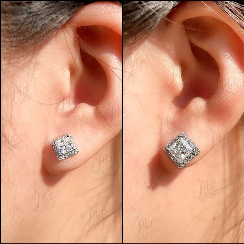 Women Gift Princess Cut Moissanite Earring And Necklace Jewelry Set 925 Sterling Silver Plated 18K D Color Fine Wedding Gift
Women Gift Princess Cut Moissanite Earring And Necklace Jewelry Set 925 Sterling Silver Plated 18K D Color Fine Wedding Gift