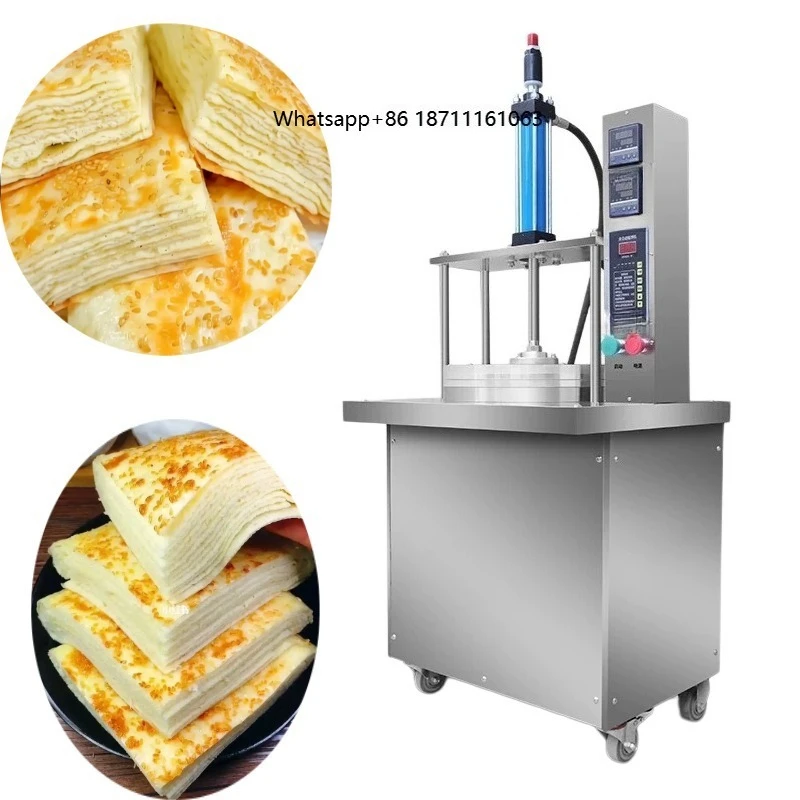 New Full-Automatic Cake Pressing Egg Filling Marinated Meat Rolling Pancake Baking Machine Ultra-Thin Commercial Hydraulic
New Full-Automatic Cake Pressing Egg Filling Marinated Meat Rolling Pancake Baking Machine Ultra-Thin Commercial Hydraulic